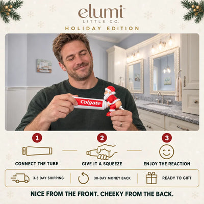 Cheeky Klause - Tooth paste dispenser